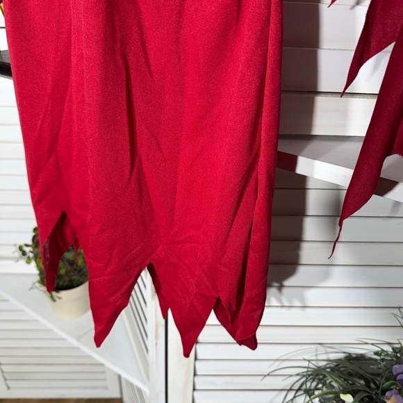 NIB Devious Devil Girls Costume Set Dress/Collar/Headband Red 4-6 - Picture 10 of 12